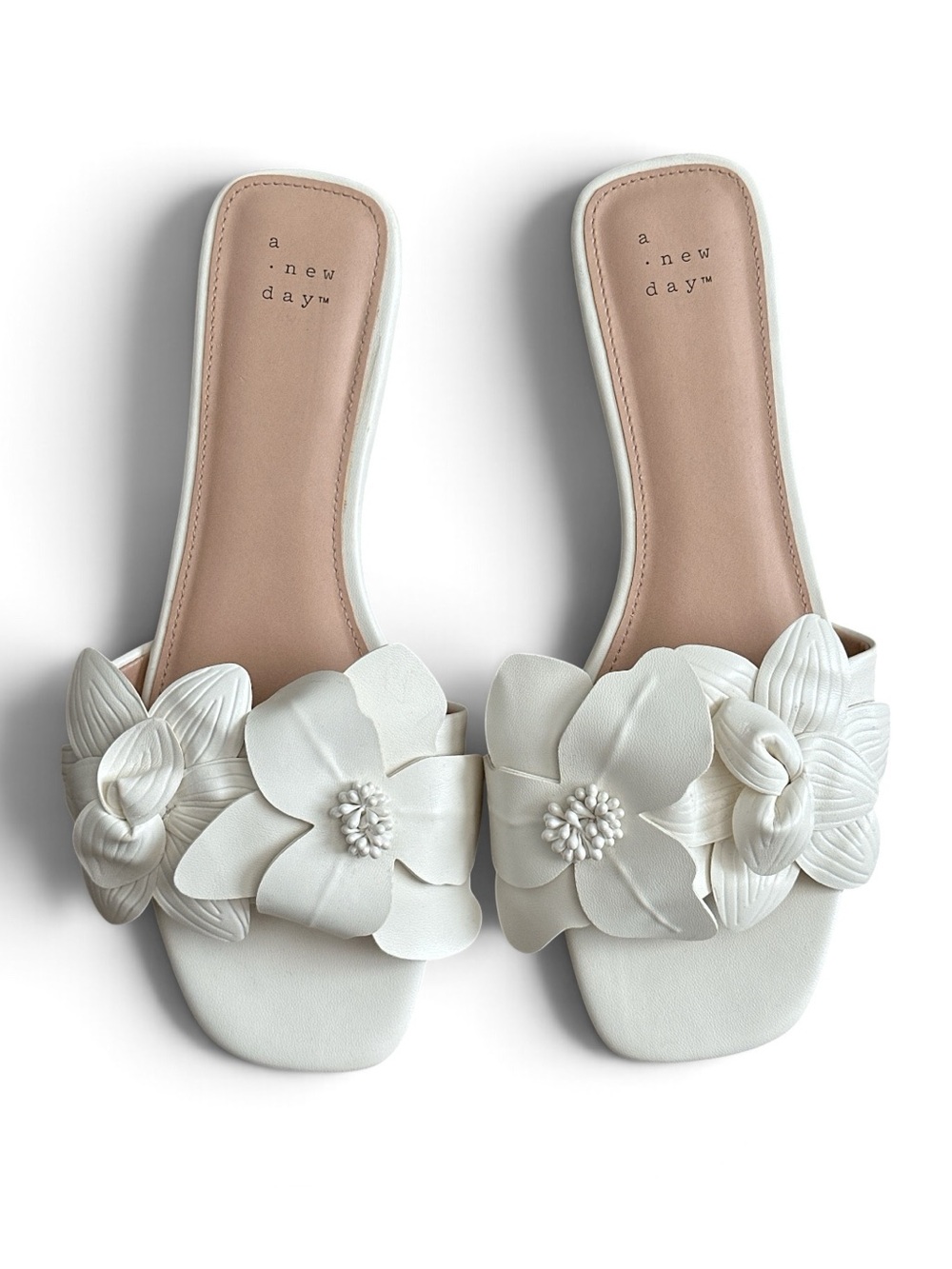 a • new day Floral Sandals